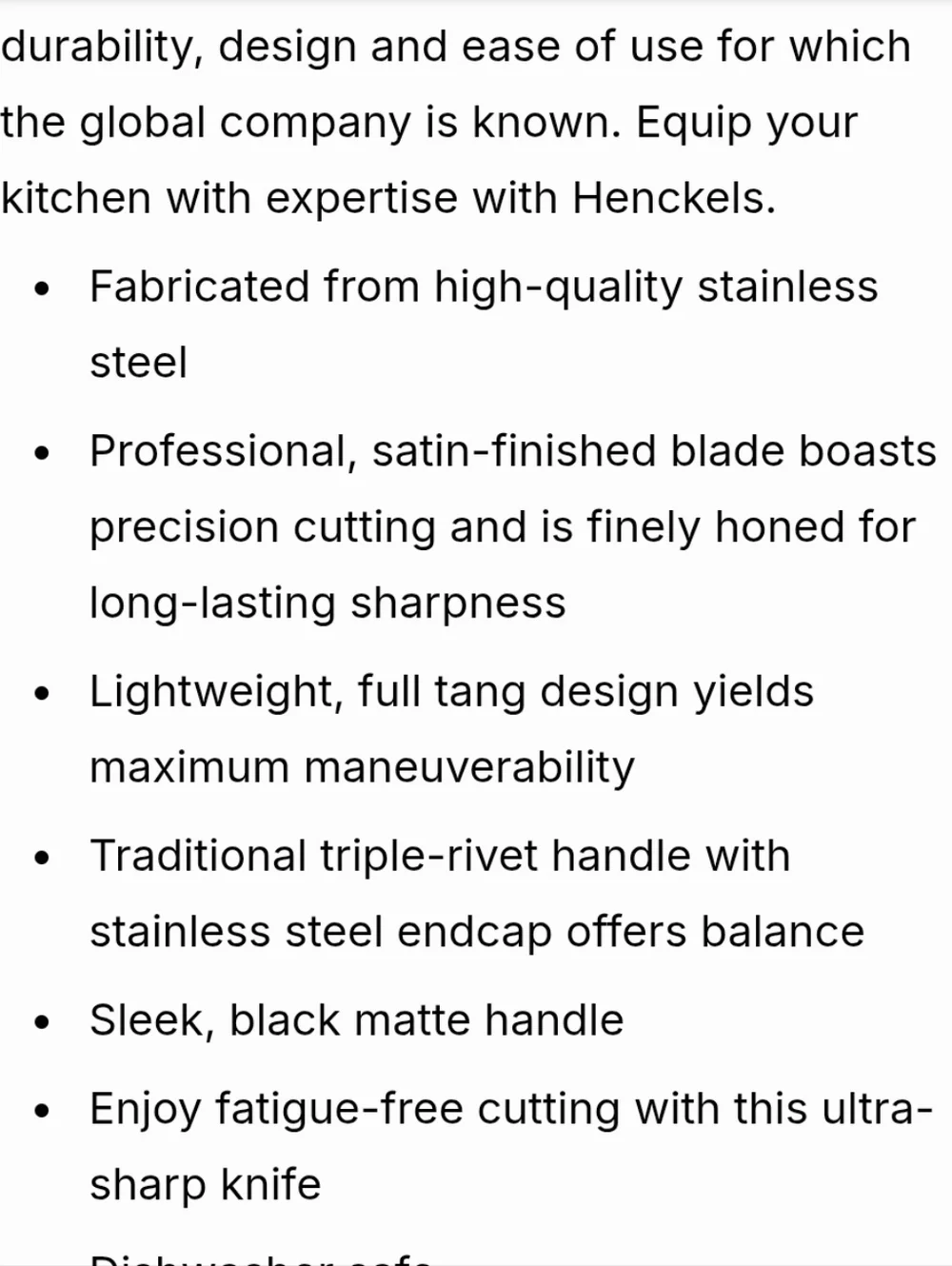 Henckels Statement Fine Edge 3